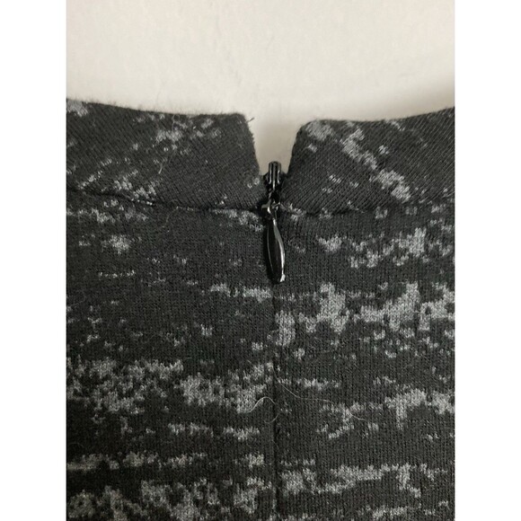 LOFT Bundle of 3 Dresses Size 8-10 MEDIUM Gray Pleated Fit Flare Burgundy - Picture 11 of 16